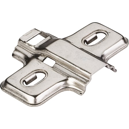 Hardware Resources Standard Duty 0 mm Non-Cam Adjustable Steel Plate for 500 Series Euro Hinges 400.1233.75